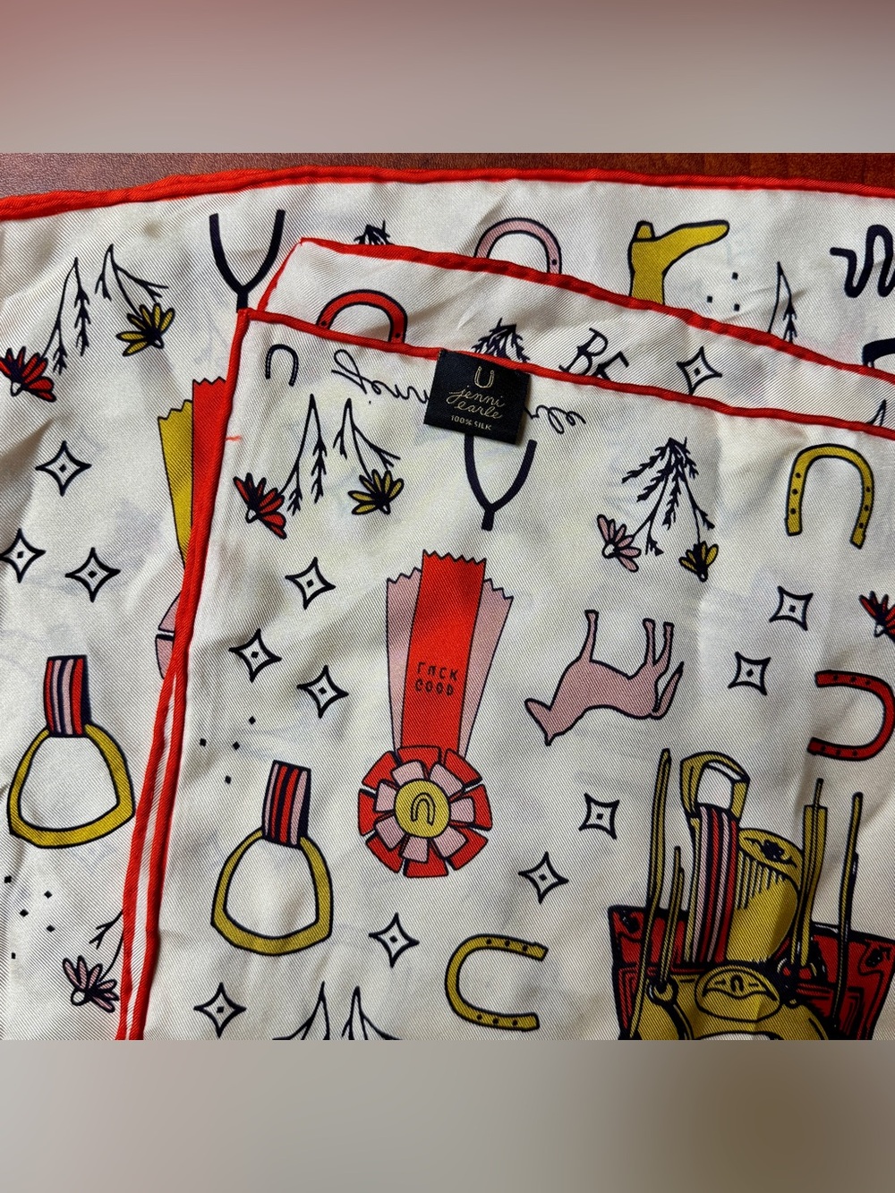 Jenni Earle 100% Silk Scarf